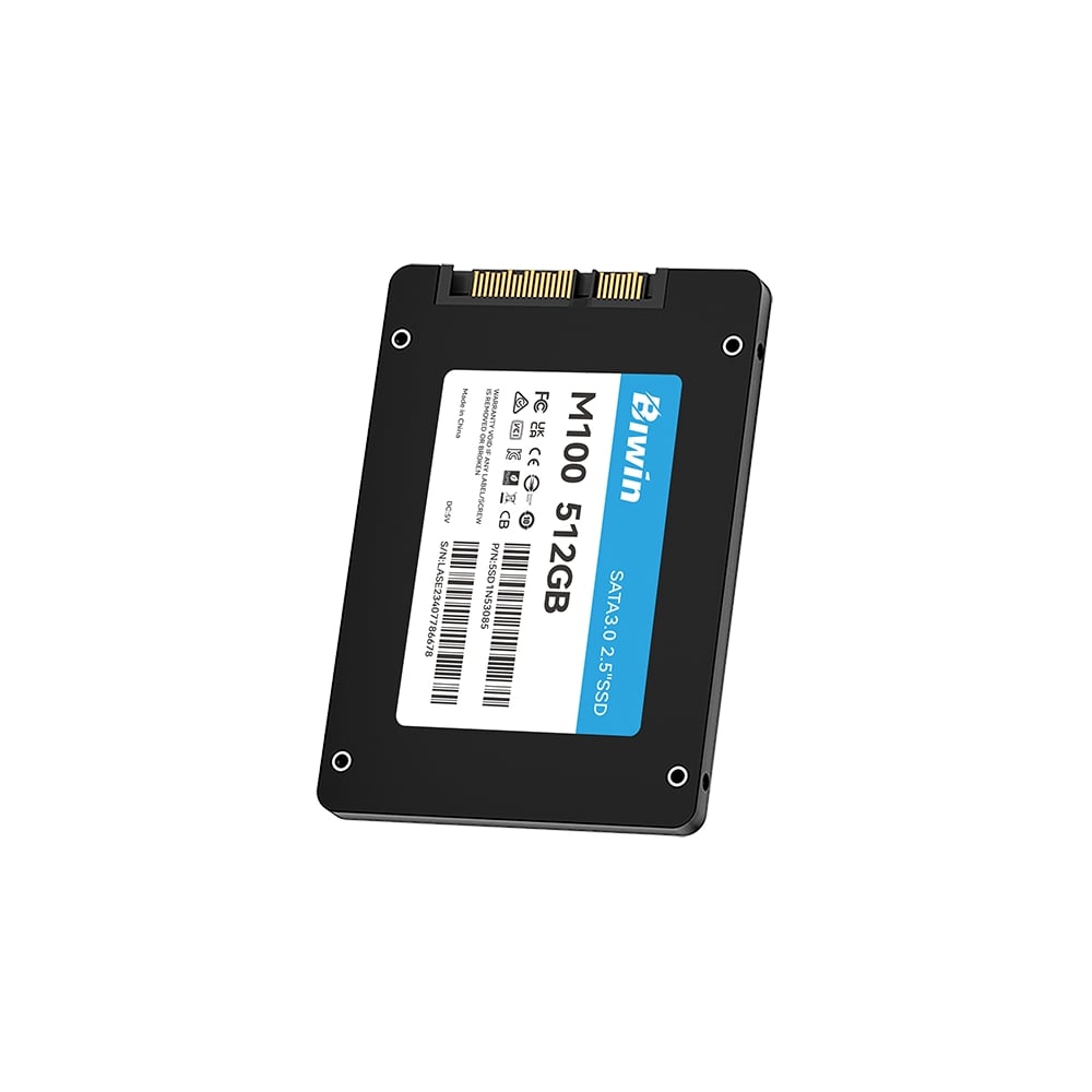SSD BIWIN M100 DE 512GB, VELOCIDAD SATA 6GB/S, TAMAÑO 2.5' IDEAL PARA MEJORAR TU PC - 1