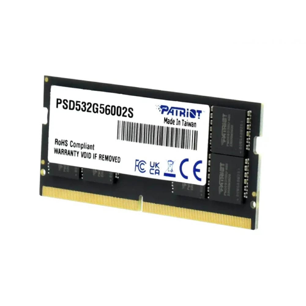 MEMORIA RAM PATRIOT SODIMM DDR5 32GB 5600MHZ CL46 PARA LAPTOPS - RENDIMIENTO SUPERIOR Y VELOCIDAD EXTREMA - 1