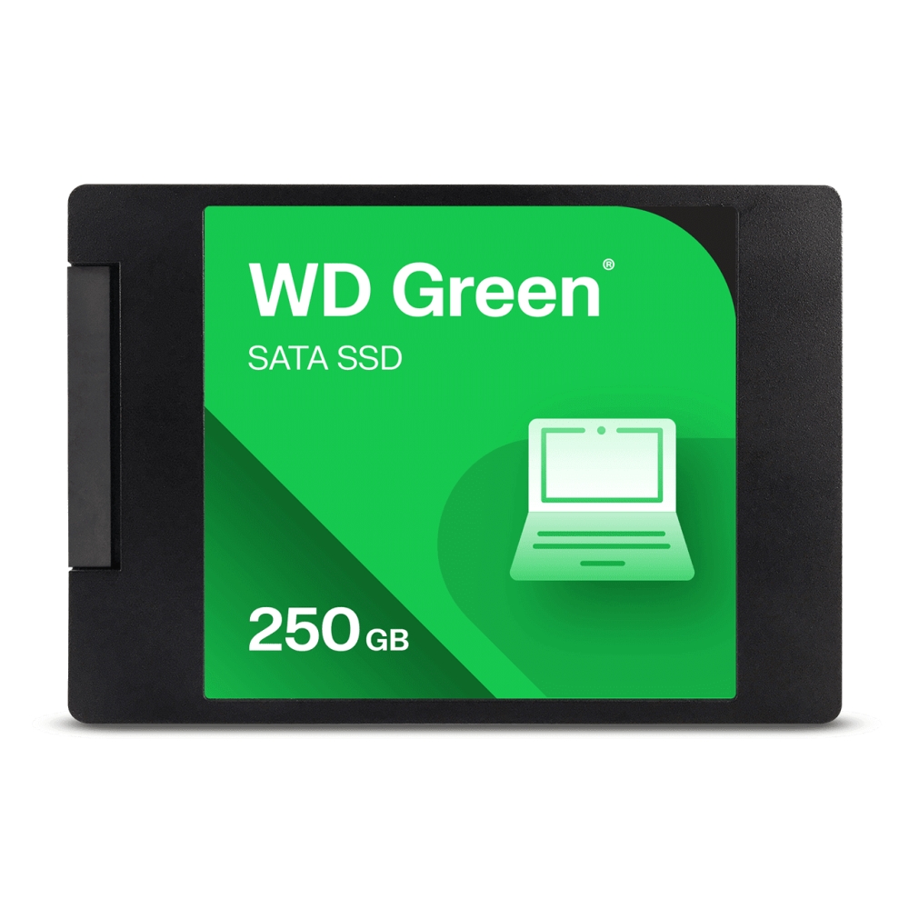 SSD INTERNO WESTERN DIGITAL WD GREEN DE 250 GB, 2.5' - ALMACENAMIENTO RÁPIDO Y FIABLE - 1