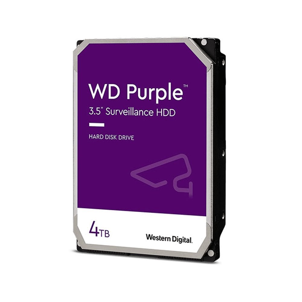 DISCO DURO WD PURPLE DE 4TB SATA - ALMACENAMIENTO IDEAL PARA VIGILANCIA Y SEGURIDAD - 1