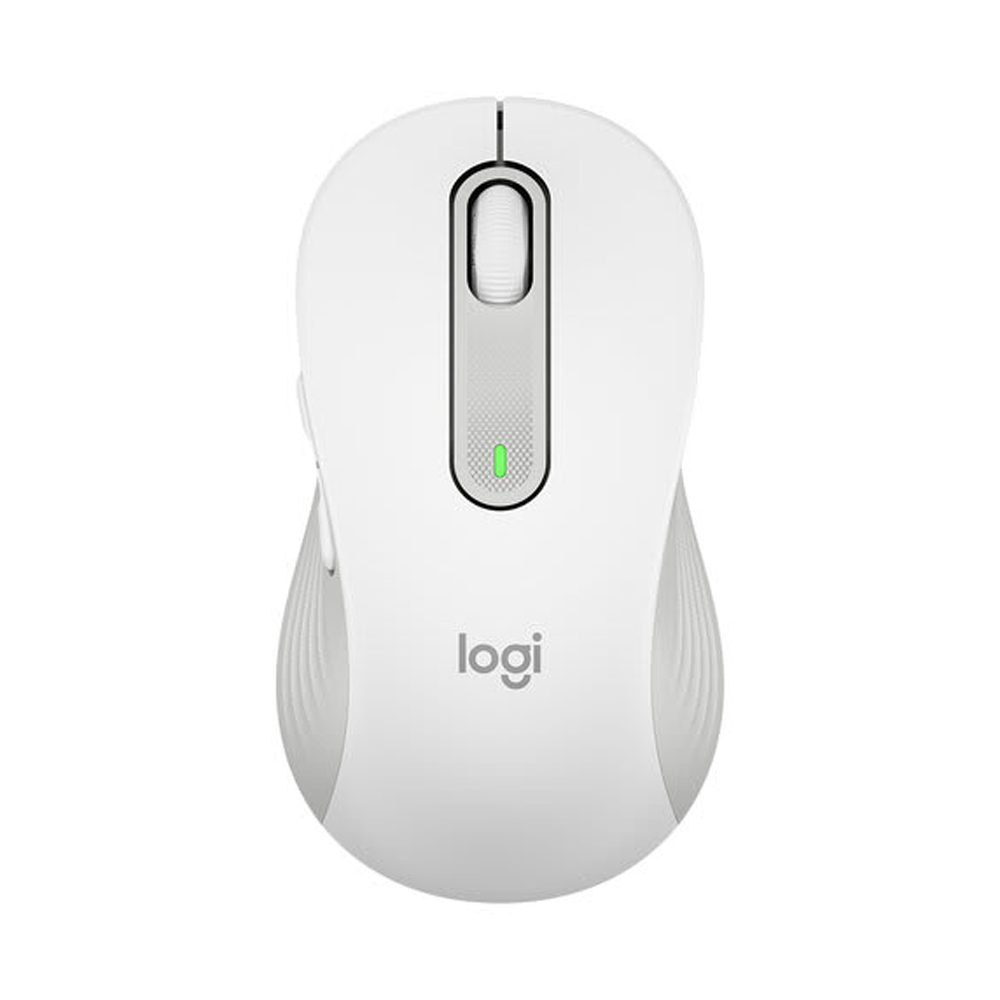 MOUSE LOGITECH SIGNATURE M650 SILENT LARGE - INALÁMBRICO BLUETOOTH BLANCO, CONFORT Y PRECISIÓN. - 1