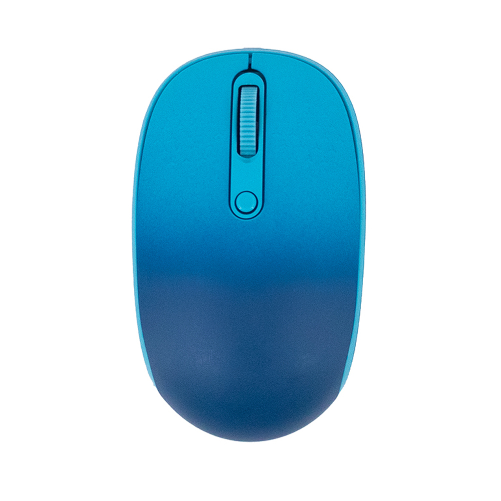 MOUSE INALÁMBRICO TEROS TE-1240S CON CONEXIÓN 2.4GHZ Y 4 BOTONES - COLOR AZUL MODERNO - 1