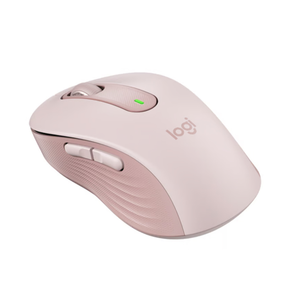MOUSE LOGITECH SIGNATURE M650 MEDIUM EN COLOR ROSA - ERGONOMÍA Y PRECISIÓN PARA TRABAJAR CON ESTILO - 1