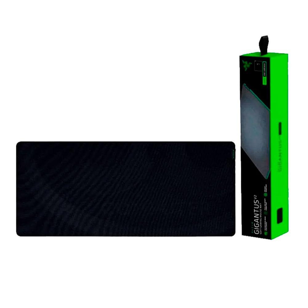 ALFOMBRILLA DE MOUSE RAZER GIGANTUS V2 XXL SUAVE COLOR NEGRO - IDEAL PARA GAMERS Y PRECISIÓN TÁCTICA - 1