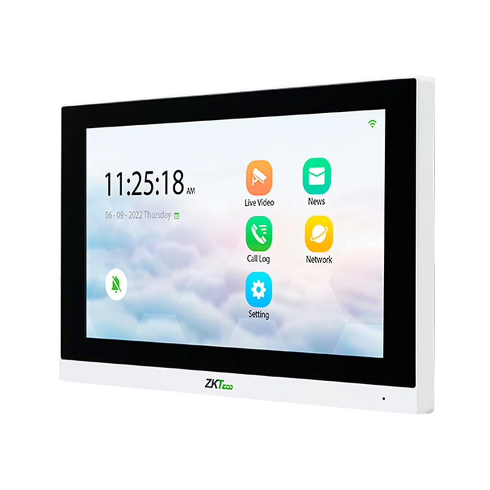 MONITOR ZKTECO 7'' LCD HD - PANTALLA COMPACTA IDEAL PARA SEGURIDAD Y VIGILANCIA - 1
