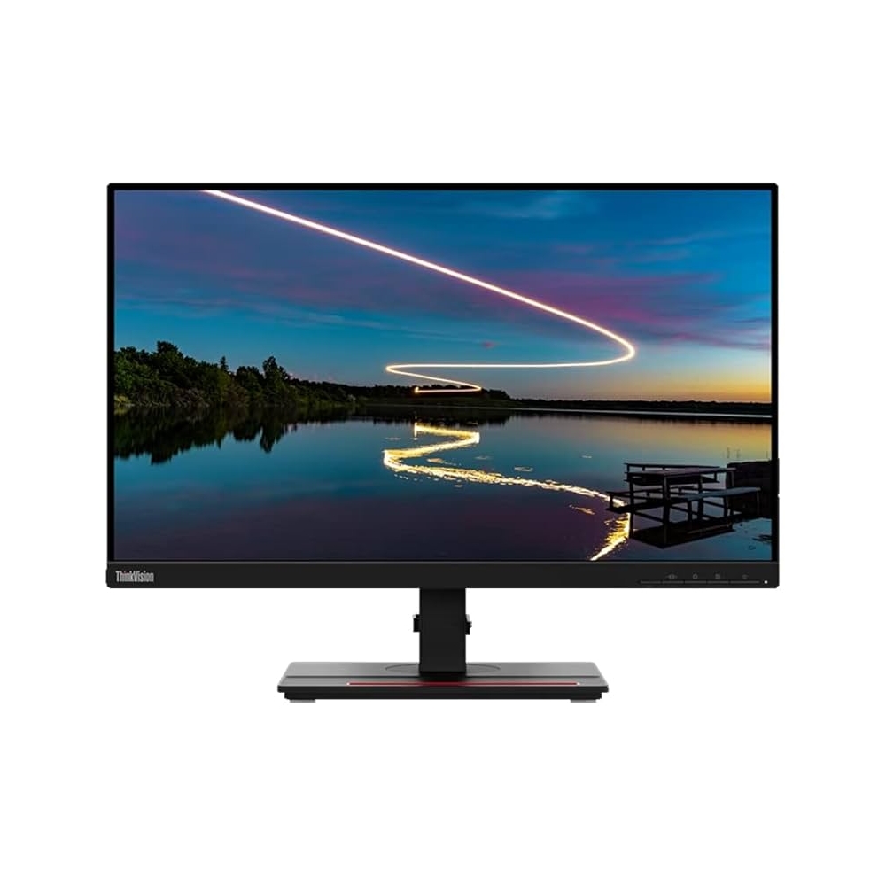 MONITOR LENOVO T24M-20 FHD 23.8' 1920X1080, 60HZ, HDMI, DP, USB-C Y RJ45 - IDEAL PARA OFICINA Y ESTUDIO - 1