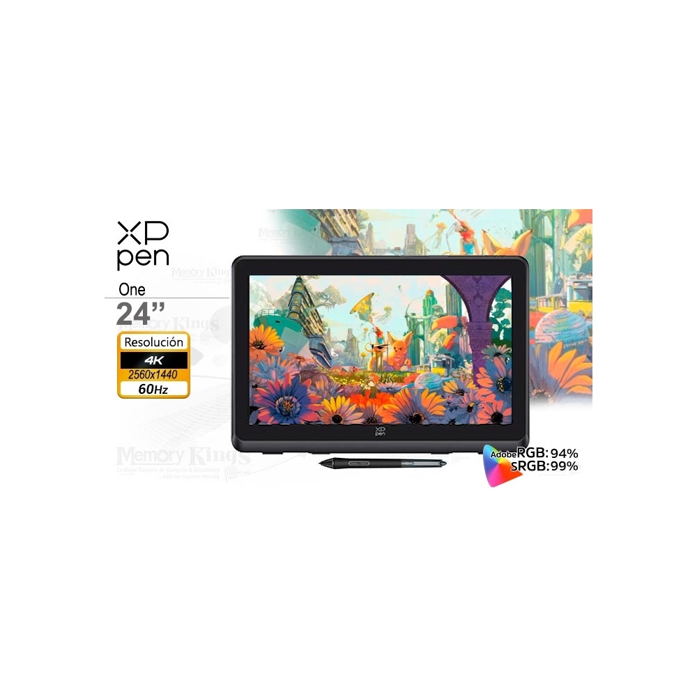 PANTALLA XP-PEN ARTIST 24 PRO GEN2 4K - TABLETA GRÁFICA DE 24' CON ALTA RESOLUCIÓN Y GRAN PRECISIÓN - 1