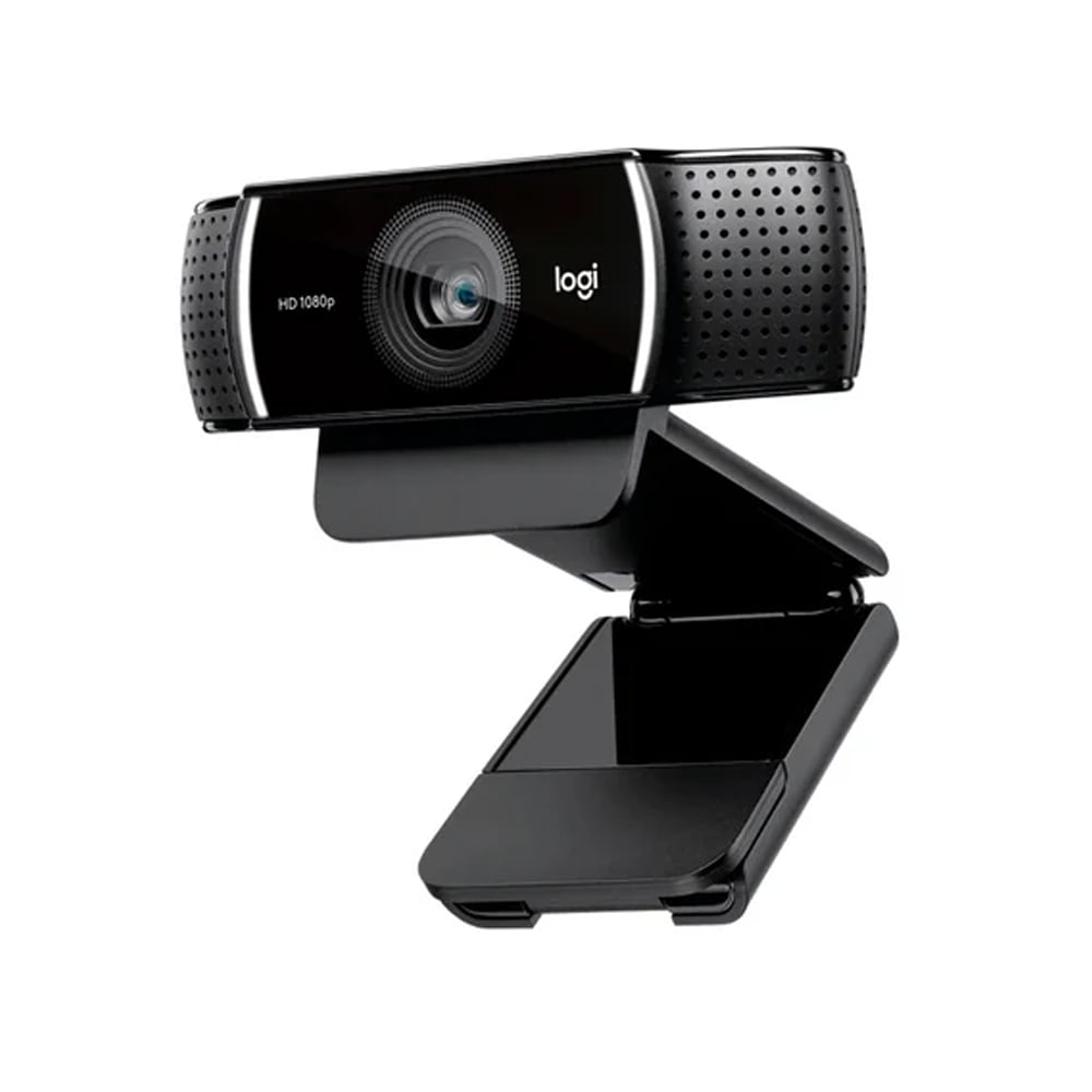 LOGITECH C922 HD PRO WEBCAM 720P/1080P - WEBCAM CON AUDIO Y COMPRESIÓN H.264, IDEAL PARA STREAMING - 1