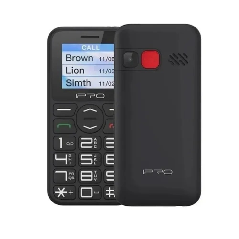 CELULAR IPRO F183 2G NEGRO DUAL SIM, COMPACTO Y FUNCIONAL PARA TUS NECESIDADES DIARIAS - 1