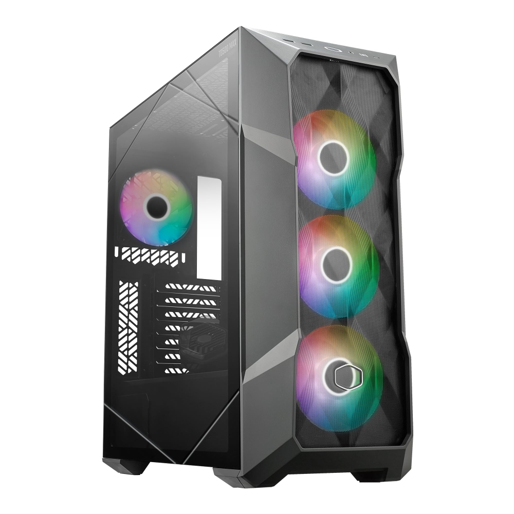 CASE PC COOLER MASTER TD500 MAX - DISEÑO MODERNO, TAMAÑO ATX, IDEAL PARA GAMING Y REFRIGERACIÓN EFICIENTE - 1