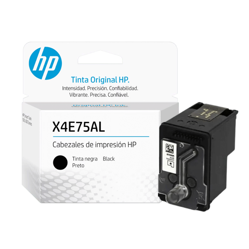 CABEZAL HP X4E75AL GT NEGRO PARA IMPRESORAS - ALTA CALIDAD Y PRECISIÓN EN CADA IMPRESIÓN - 1