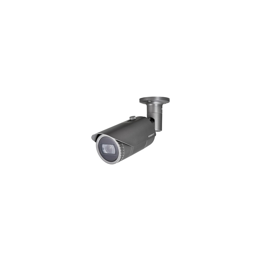 CÁMARA BULLET HANWHA QNO-6082R 2MP VARIFOCAL, RESISTENTE AL AGUA IP66, POE Y DISEÑO IK10 - 1
