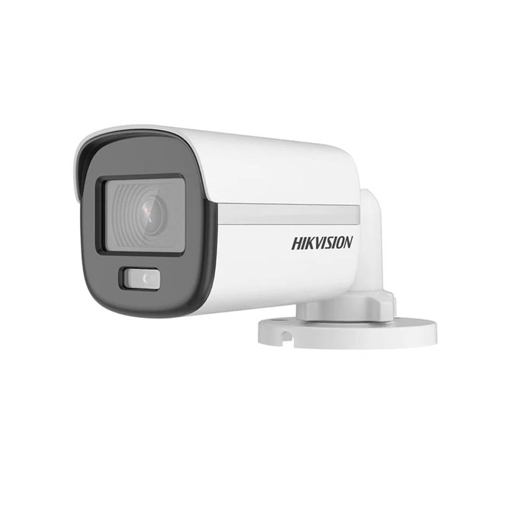 CÁMARA DE VIGILANCIA HIKVISION COLORVU - INTERIOR/EXTERIOR, LUZ HÍBRIDA INTELIGENTE, MINI, FIJA - 1