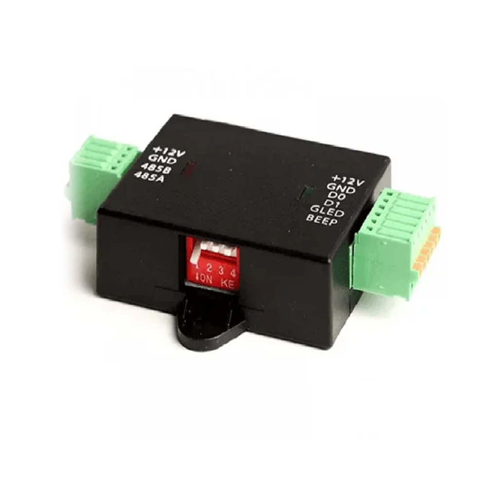 CONVERTIDOR RS485 ZKTECO WR485 - CONECTA HASTA 4 DISPOSITIVOS AUX CON ALTA COMPATIBILIDAD - 1