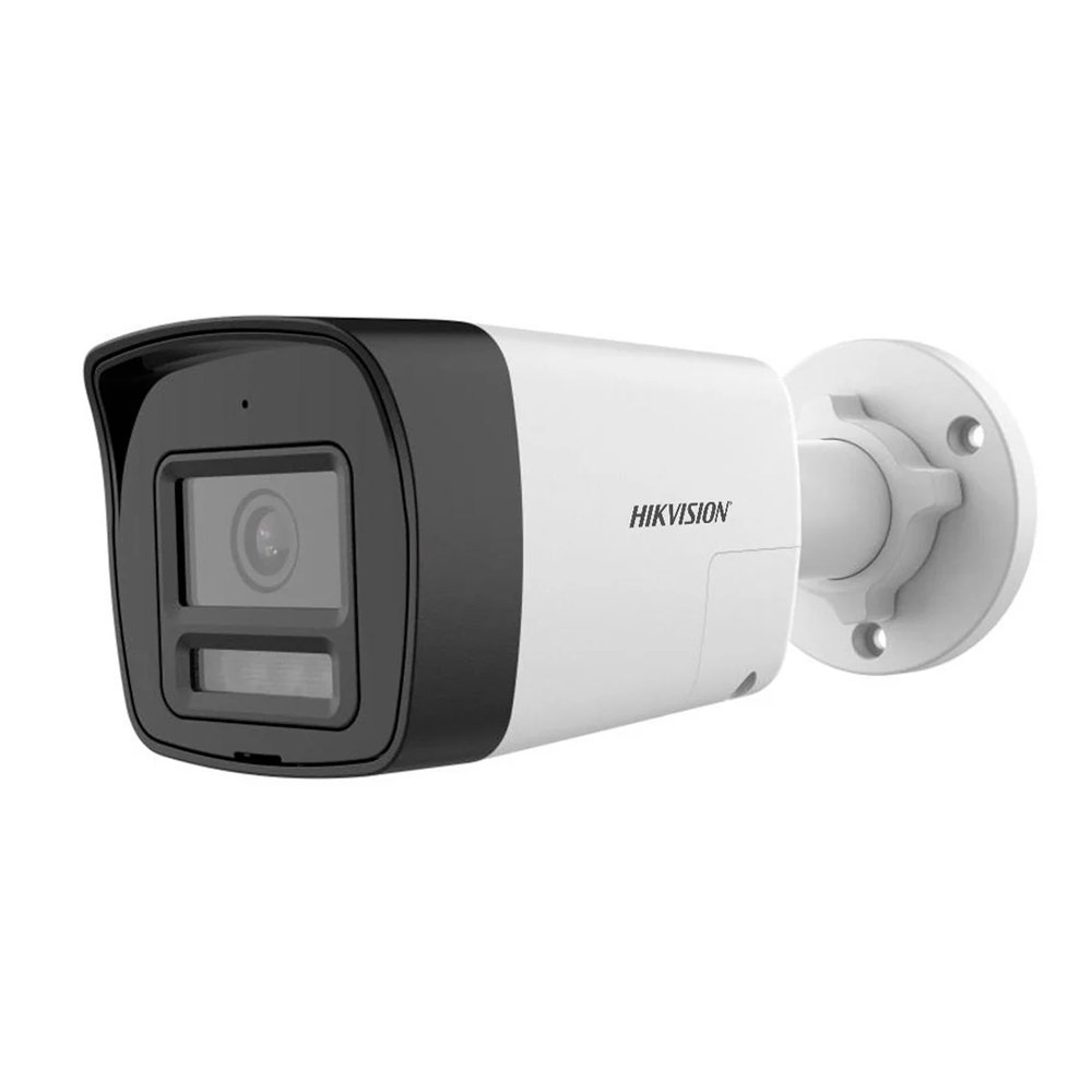 CÁMARA DE SEGURIDAD HIKVISION MINI BULLET 2MP CON AUDIO, VISIÓN NOCTURNA IR DE 20M Y LENTE DE 2.8MM - 1