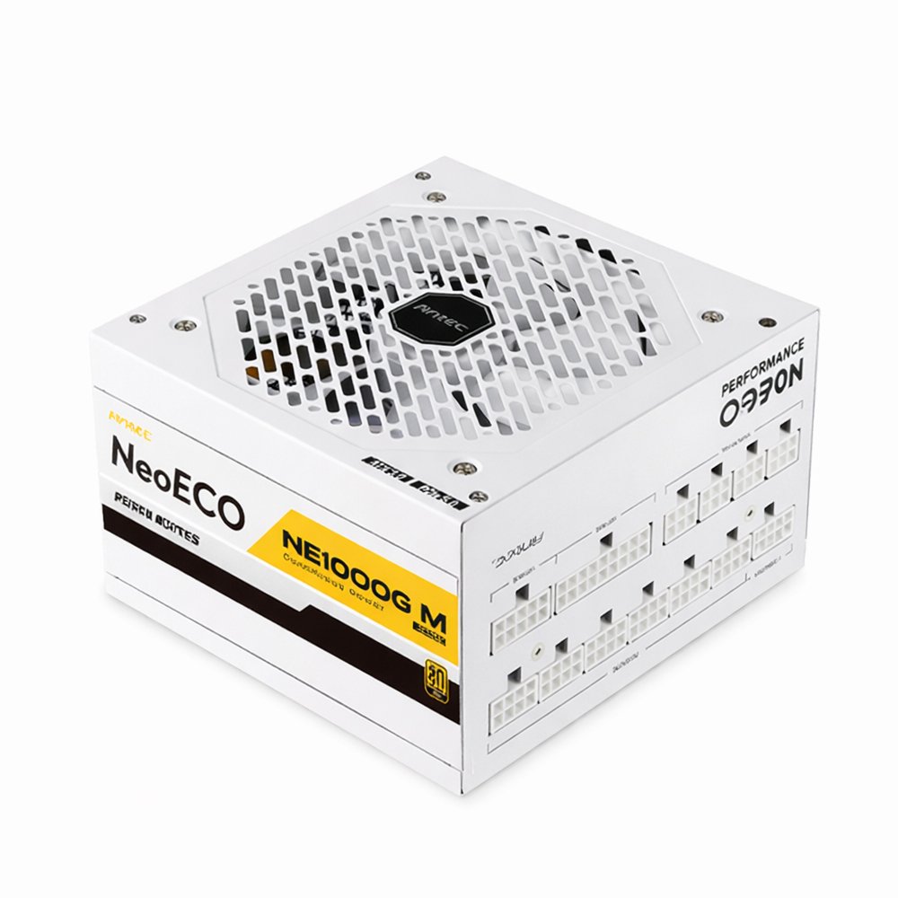 FUENTE DE PODER ANTEC NEOEECO NE1000G 1000W 80+ GOLD - EFICIENCIA Y RENDIMIENTO SUPERIOR - 1