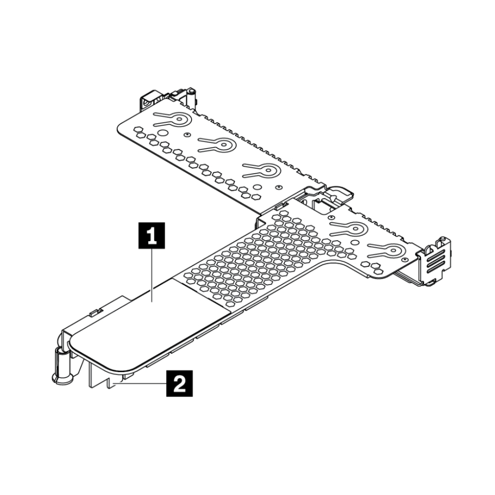 TARJETA RISER LENOVO THINKSYSTEM V3 PCIE GEN4 X16/X16 1 LP+FH - 1