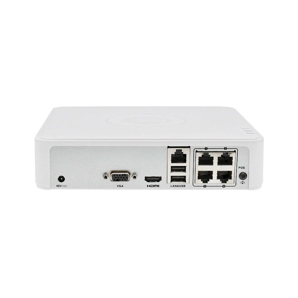 NVR HIKVISION 4 CANALES DE VIDEO PARA GRABACIÓN Y VIGILANCIA DE ALTA DEFINICIÓN - 1