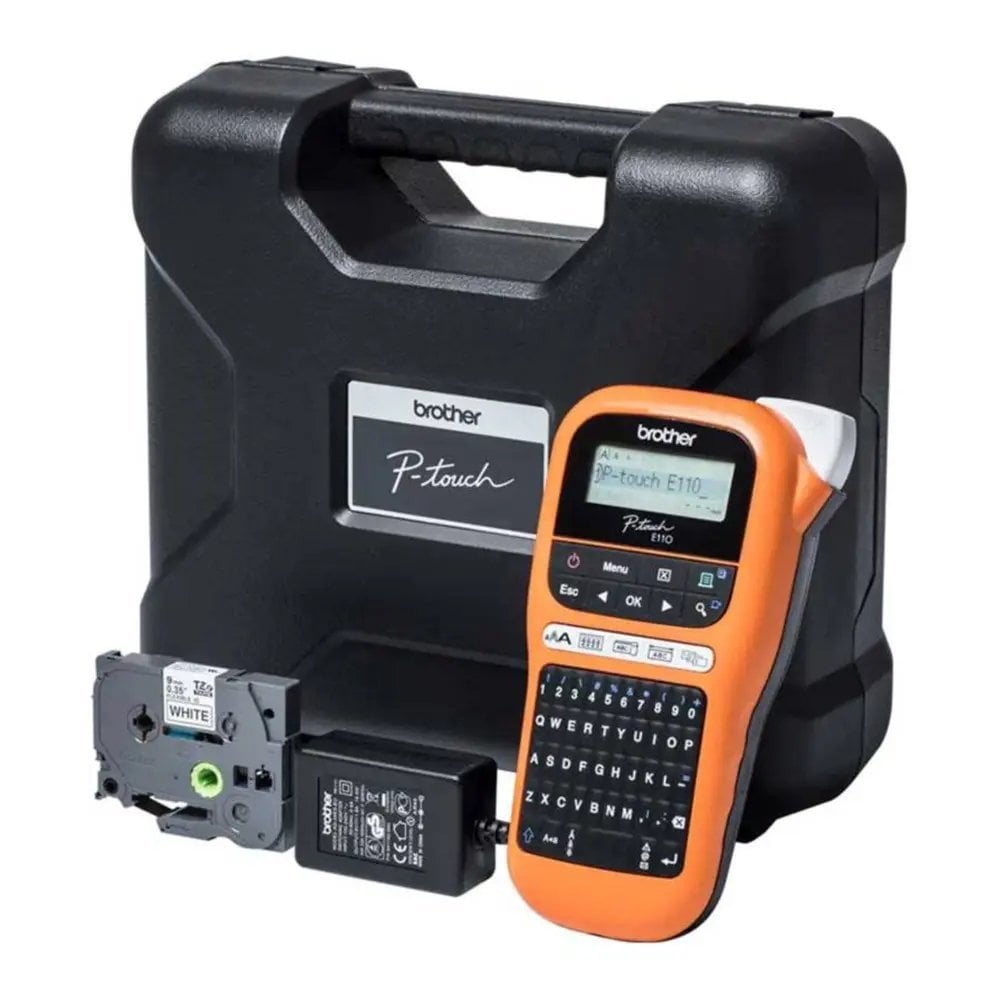 ROTULADOR BROTHER PT-E110VP  CAPAZ DE IMPRIMIR TEXTO Y GRÁFICOS EN COLOR - 1