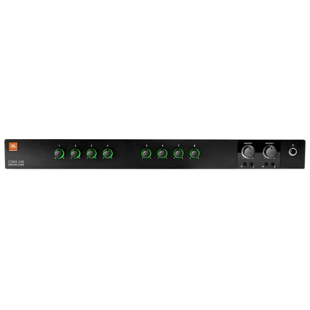 AMPLIFICADOR DE POTENCIA JBL PRO NCSMA240 - 240W, SONIDO PROFESIONAL PARA AUDIO DE ALTA CALIDAD - 1
