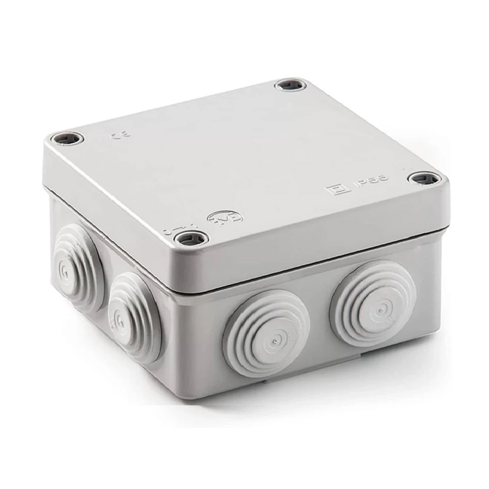 CAJA DE PVC ZKTECO WD-015 150X150X70MM - RESISTENTE Y VERSÁTIL PARA PROYECTOS DE ELECTRÓNICA - 1