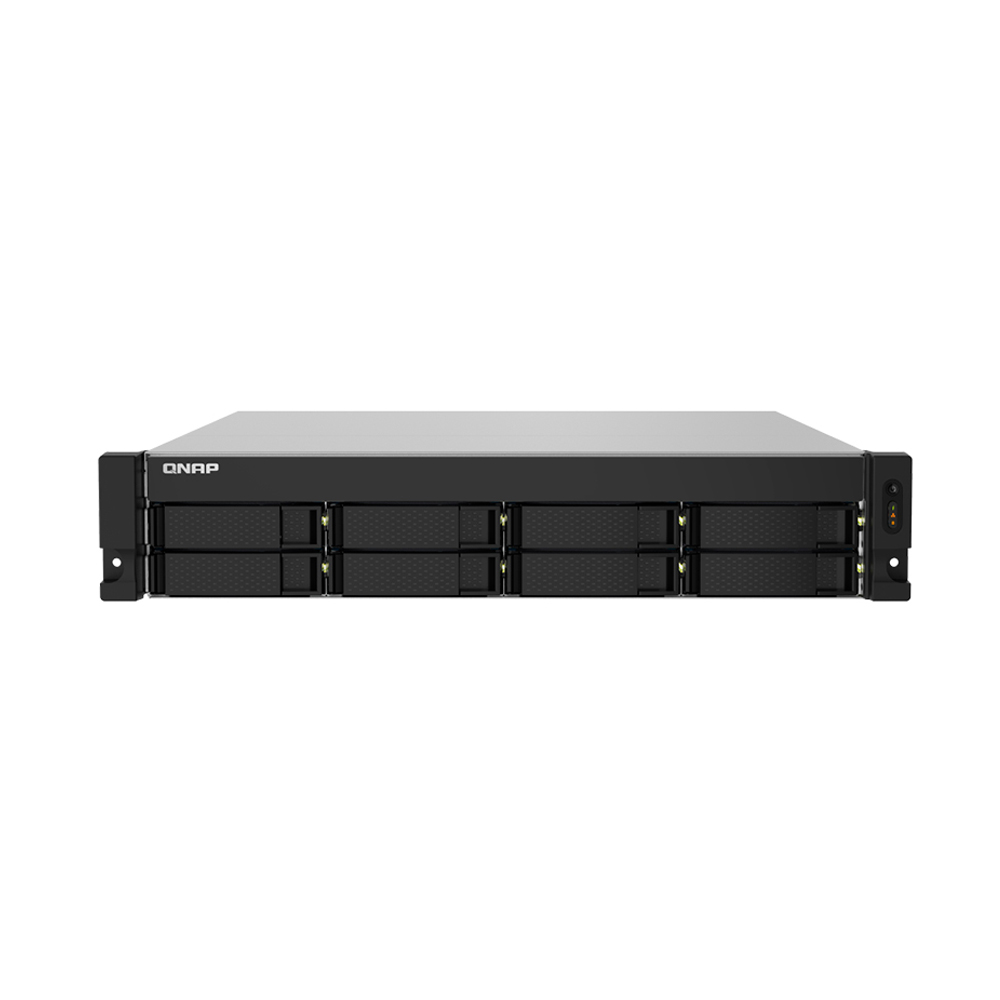 QNAP TS-832PXU-RP-4G NAS DE ALMACENAMIENTO EN RACK, 0TB, IDEAL PARA EXPANSIÓN Y ALTO RENDIMIENTO - 1