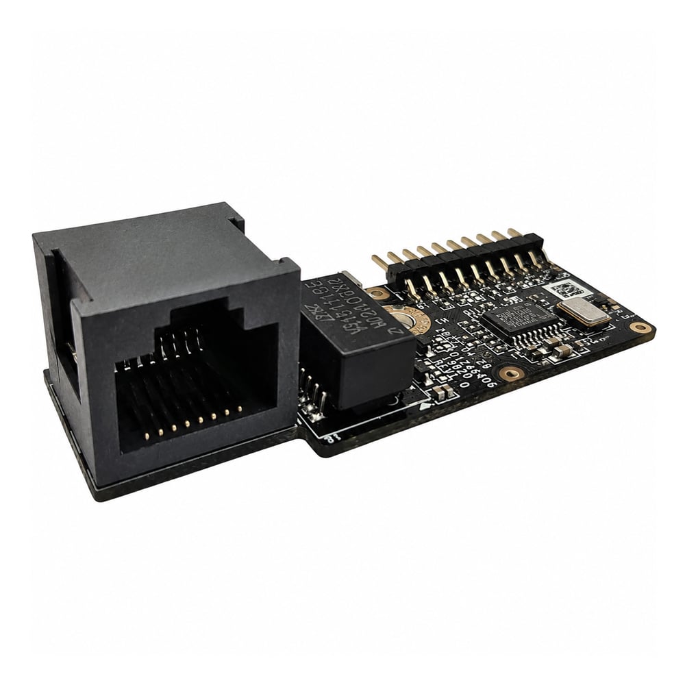 MÓDULO LAN HIKVISION DS-PC201N CON PUERTO ETHERNET 8P8C PARA COMUNICACIÓN EN LA NUBE - 1