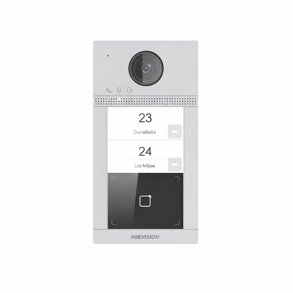 CÁMARA VIDEO PORTERO HIKVISION 2 BOTONES - SEGURIDAD Y CONECTIVIDAD PARA TU HOGAR INTELIGENTE - 1
