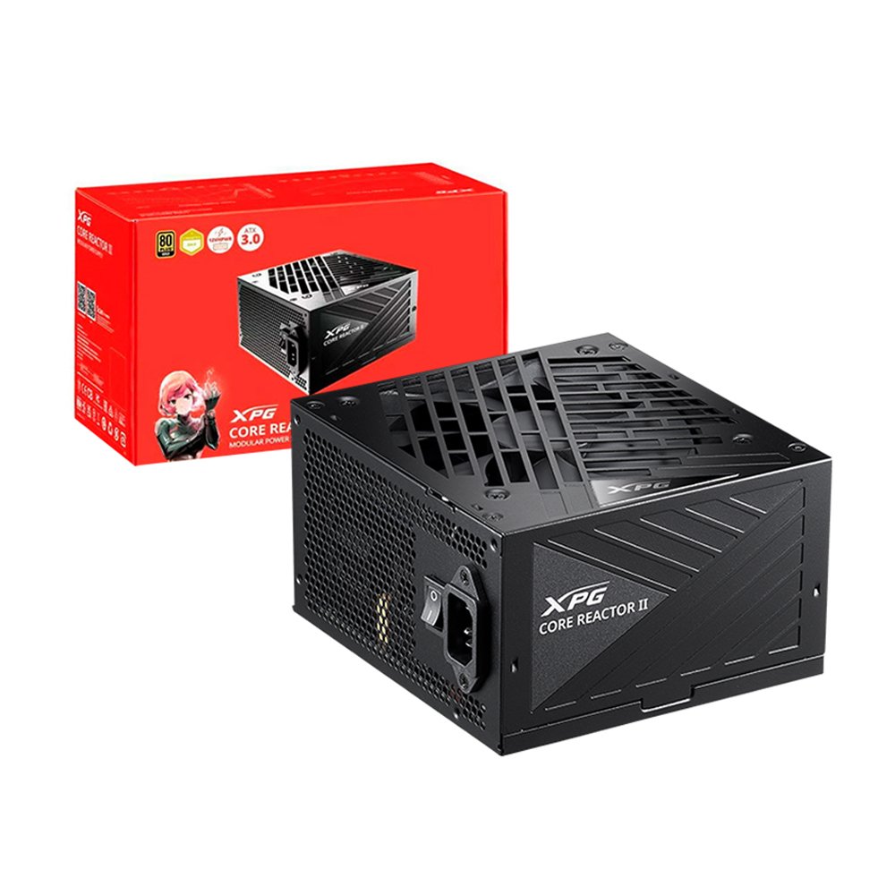 FUENTE DE PODER XPG CORE REACTOR II COREREACTOR IIV E850G-BKCUS 850 W 80 PLUS GOLD - 1