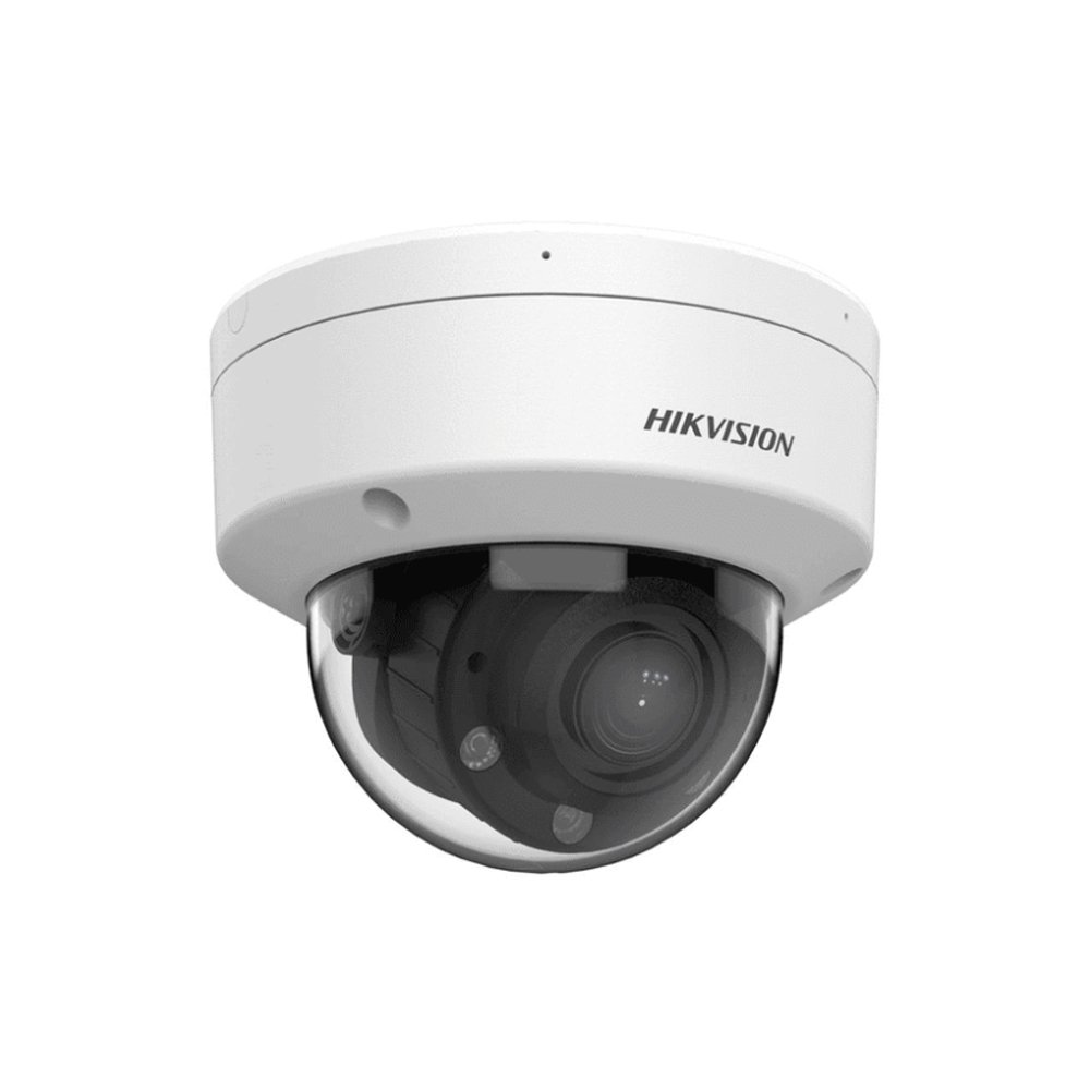 CÁMARA DOMO IP HIKVISION 4MP DUAL LIGHT, LENTE 2.8-12MM, VISIÓN NOCTURNA 30MTS, ALTA CALIDAD - 1