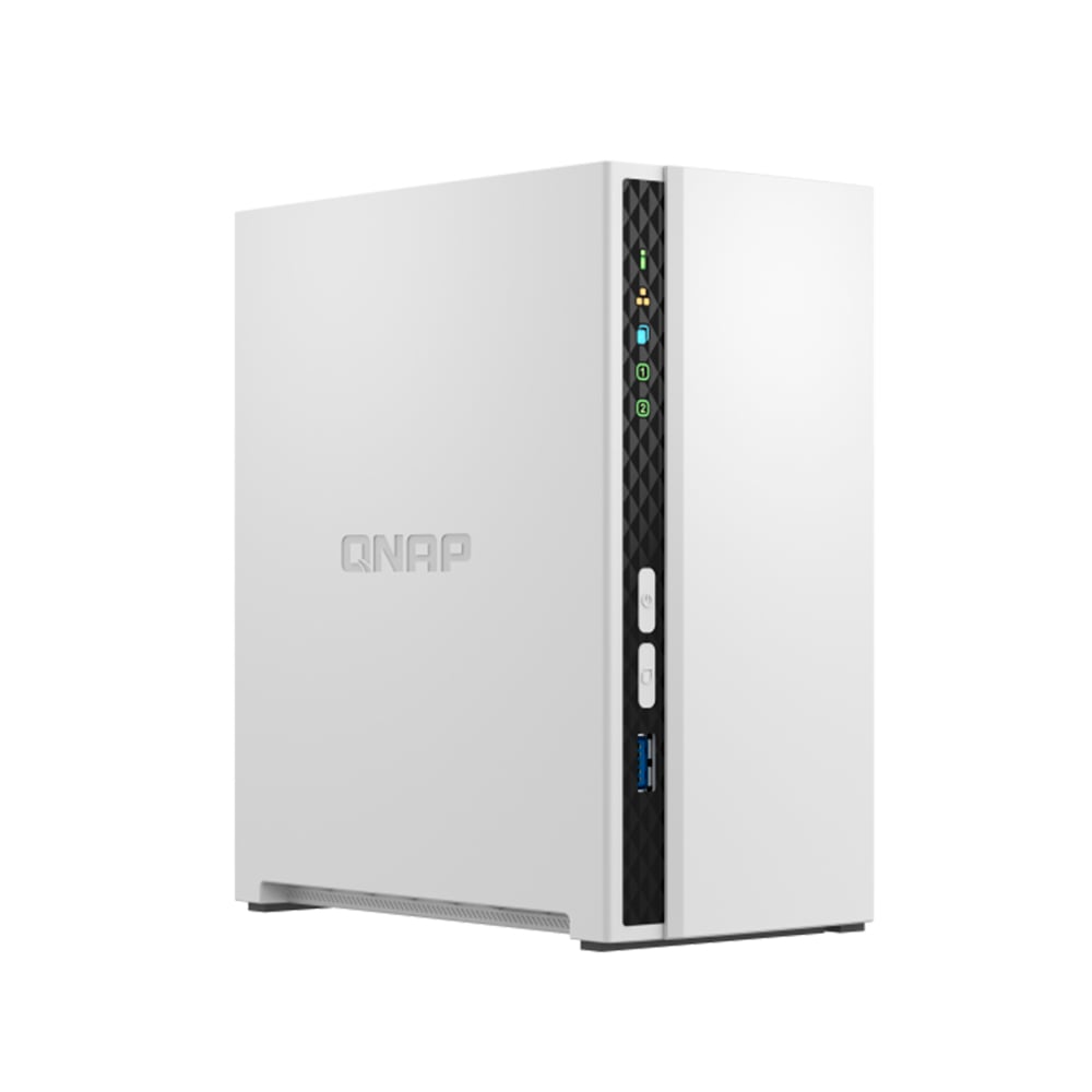 QNAP TS-233 NAS DE 2 BAHÍAS, ALMACENAMIENTO EFICIENTE Y EXPANSIBLE, IDEAL PARA RESPALDO EN RED - 1