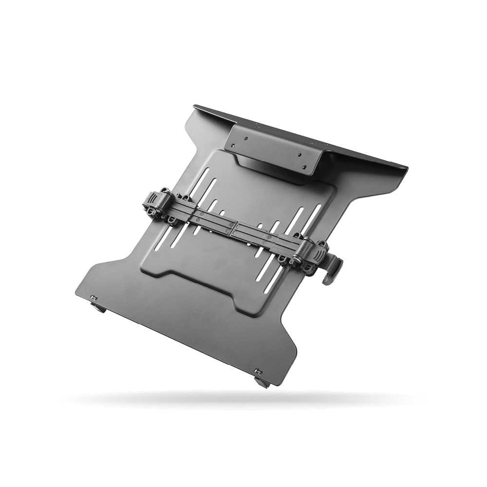 BANDEJA MONTAJE PARA LAPTOP KOREANO NBH-2, SOPORTE METÁLICO AJUSTABLE CON PLACA VESA 75/100 - 1
