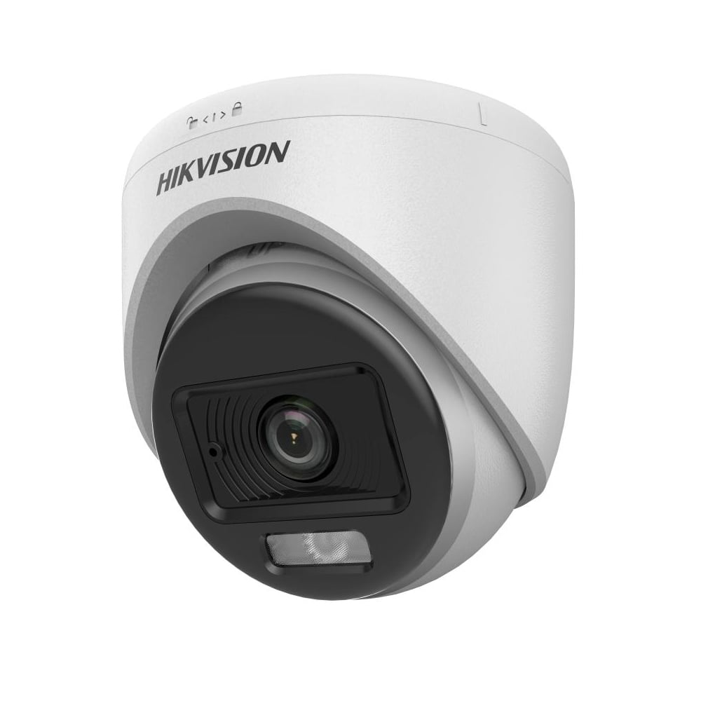 CÁMARA DE SEGURIDAD HIKVISION TURRET 2MP COLORVU CON IR DE 20M, AUDIO Y LENTE DE 2.8MM - 1