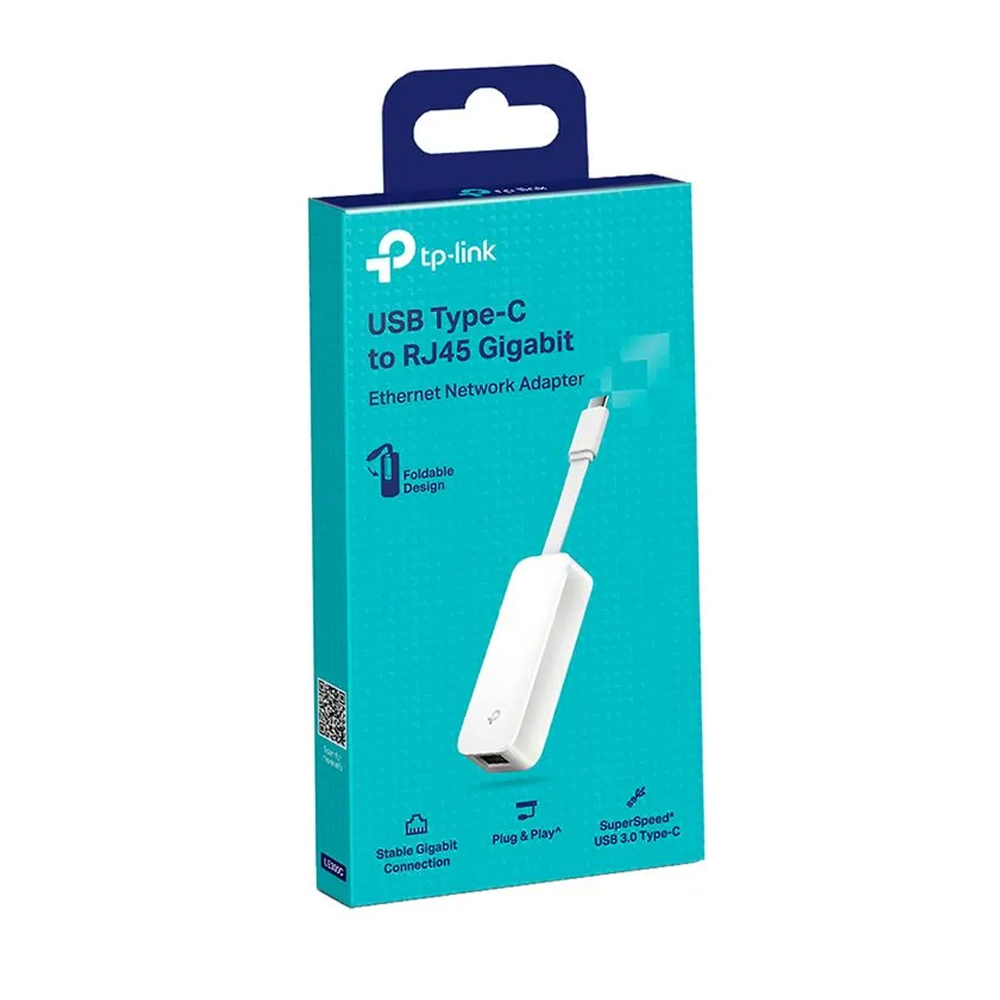 ADAPTADOR USB-C A RED GIGABIT TP-LINK UE300C | CONEXIÓN RÁPIDA Y ESTABLE PARA TU DISPOSITIVO - 1