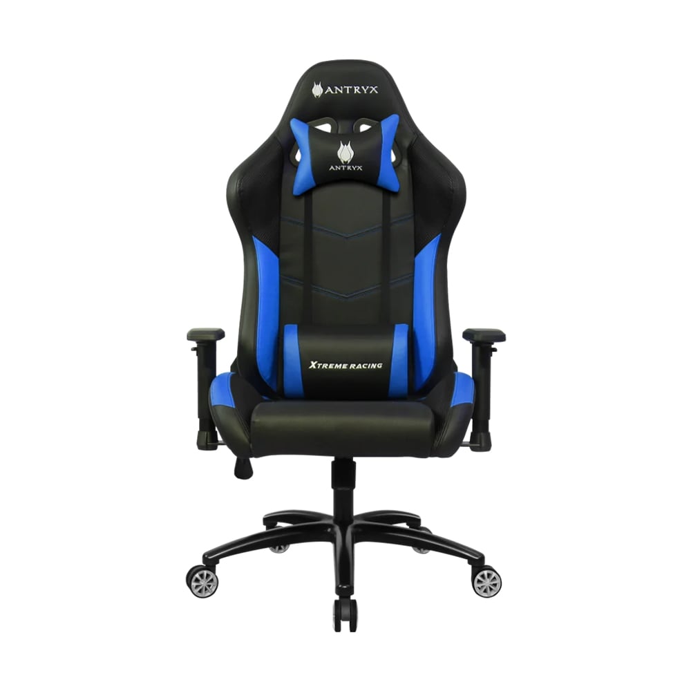 SILLA GAMING ANTRYX CHALLENGER AZUL - ERGONOMÍA, ESTILO Y CONFORT PARA LARGAS SESIONES DE JUEGO - 1