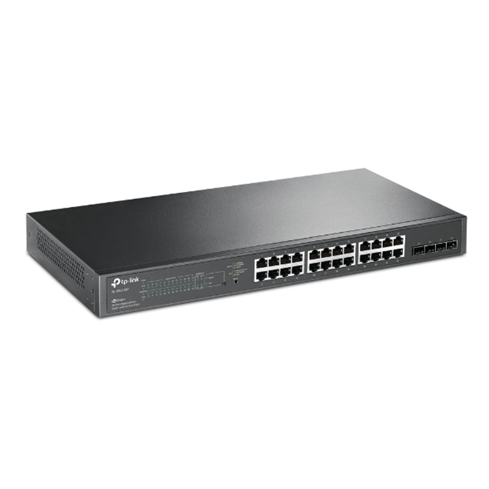 SWITCH TP-LINK TL-SG2428P 24 PUERTOS POE GIGABIT, IDEAL PARA REDES RÁPIDAS Y EFICIENTES - 1