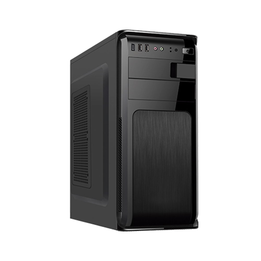TORRE ATX XTECH XTQ-209 - 600W - COLOR NEGRO CON CONECTIVIDAD USB Y AUDIO - 1