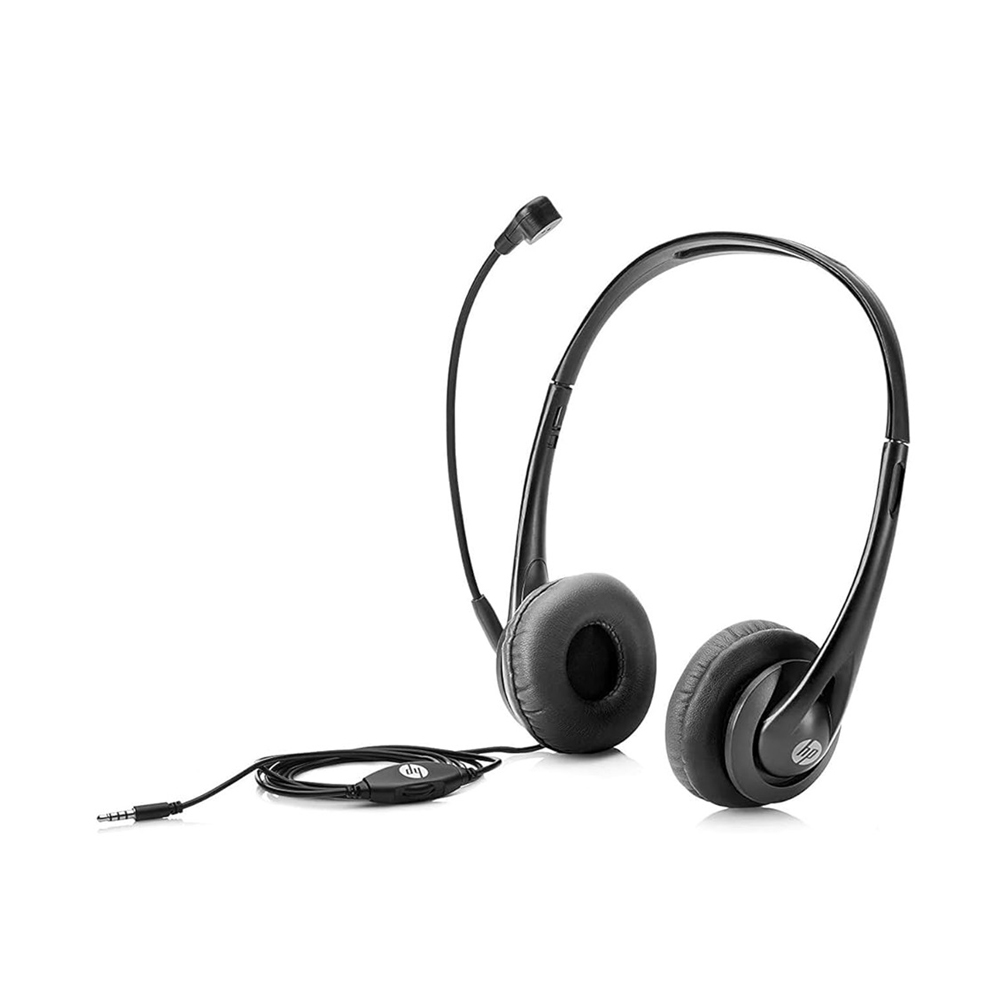 HEADSET HP ESTÉREO 3.5MM - AUDIO DE ALTA CALIDAD, CONFORTABLE Y COMPATIBLE CON DISPOSITIVOS MÓVILES - 1