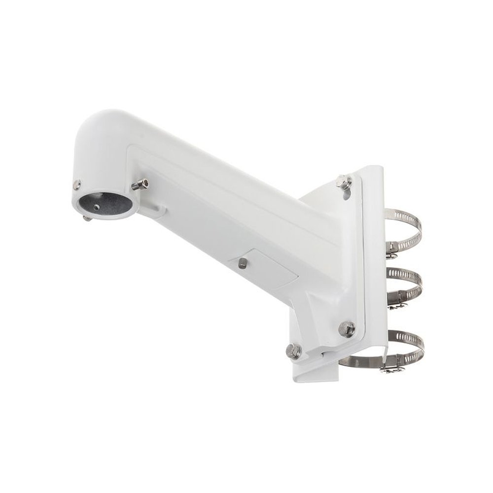 SOPORTE METÁLICO PARA POSTE HIKVISION, IDEAL PARA CÁMARAS PTZ: ROBUSTEZ, VERSATILIDAD Y FÁCIL INSTALACIÓN - 1