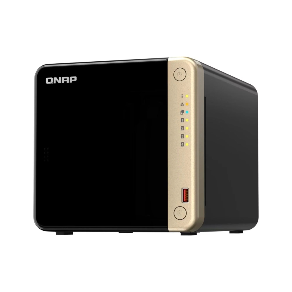 QNAP TS-464 NAS 4 BAHÍAS, ALMACENAMIENTO EFICIENTE Y VERSÁTIL PARA TUS NECESIDADES DE DATOS - 1