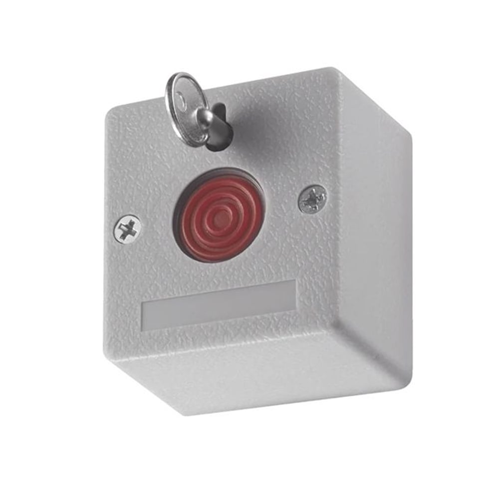 BOTÓN DE PÁNICO HIKVISION CABLEADO PARA SEGURIDAD, FÁCIL INSTALACIÓN Y RESPUESTA INMEDIATA - 1