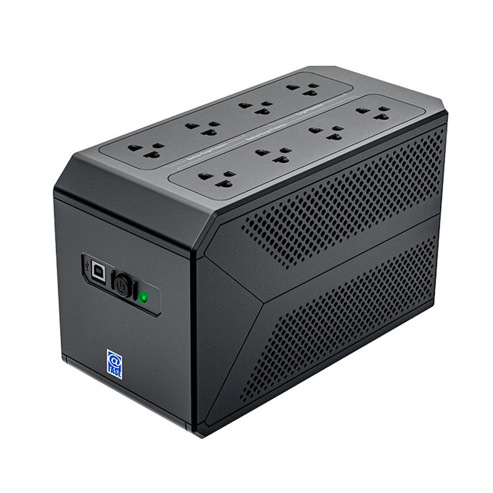 UPS INTERACTIVO ELISE POWER PBOX-650, 650VA, 360W - PROTECCIÓN Y RESPALDO PARA TUS DISPOSITIVOS ELECTRÓNICOS - 1