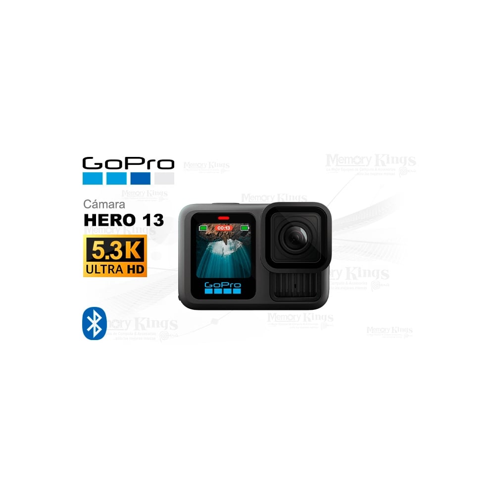 CÁMARA GOPRO HERO 13 BLACK 27MP 5.3K 60FPS - CAPTURA TUS AVENTURAS CON CALIDAD PROFESIONAL - 1