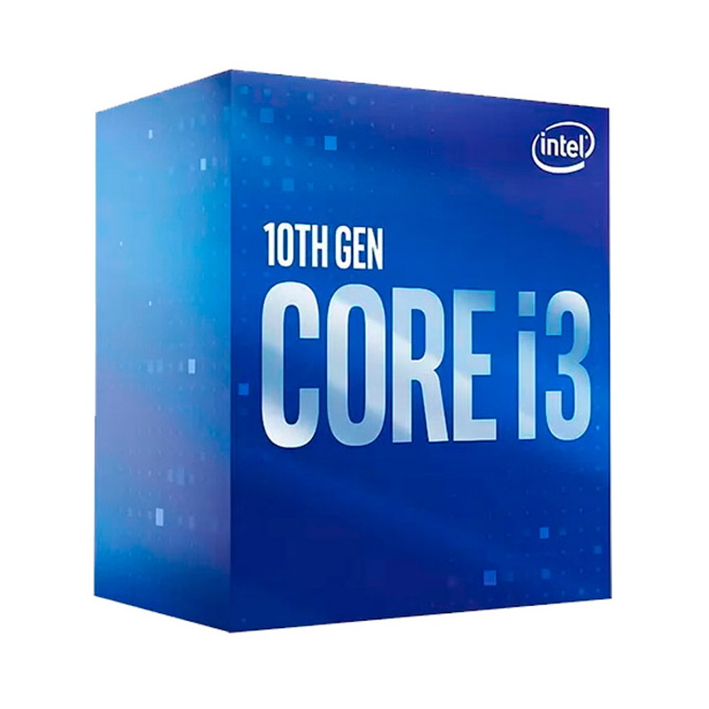 PROCESADOR INTEL CORE I3-10100F DE 10ª GEN, 4 NÚCLEOS Y 8 HILOS, 3.6GHZ - RENDIMIENTO ÁGIL LGA1200 - 1