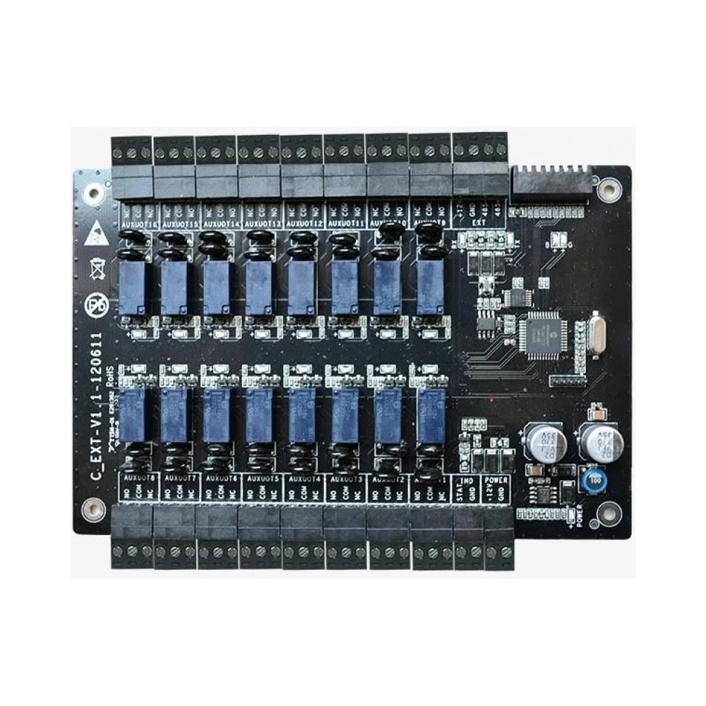 TARJETA EXPANSORA ZKTECO EX16 PARA CONTROL DE ACCESO 16 PISOS - 1