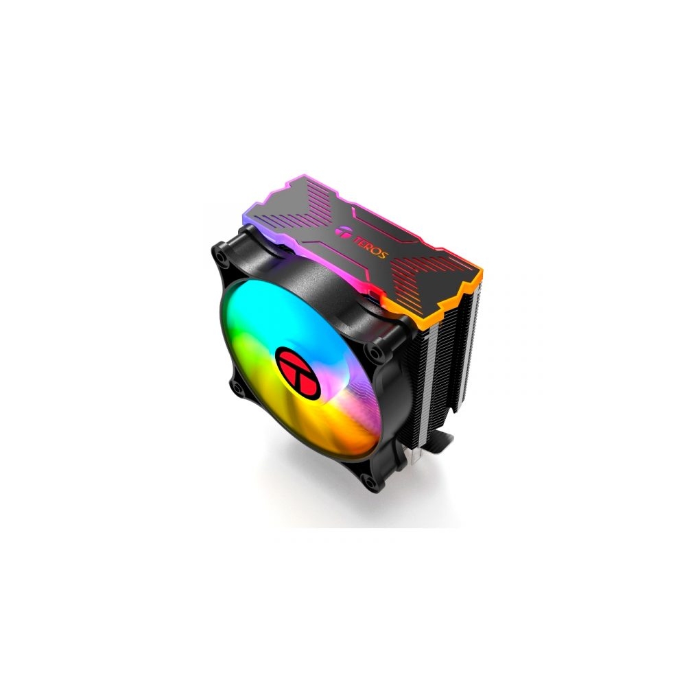 FAN COOLER TEROS TE-8166N PARA PROCESADORES INTEL Y AMD - 200W DE TDP, REFRIGERACIÓN EFICIENTE - 1