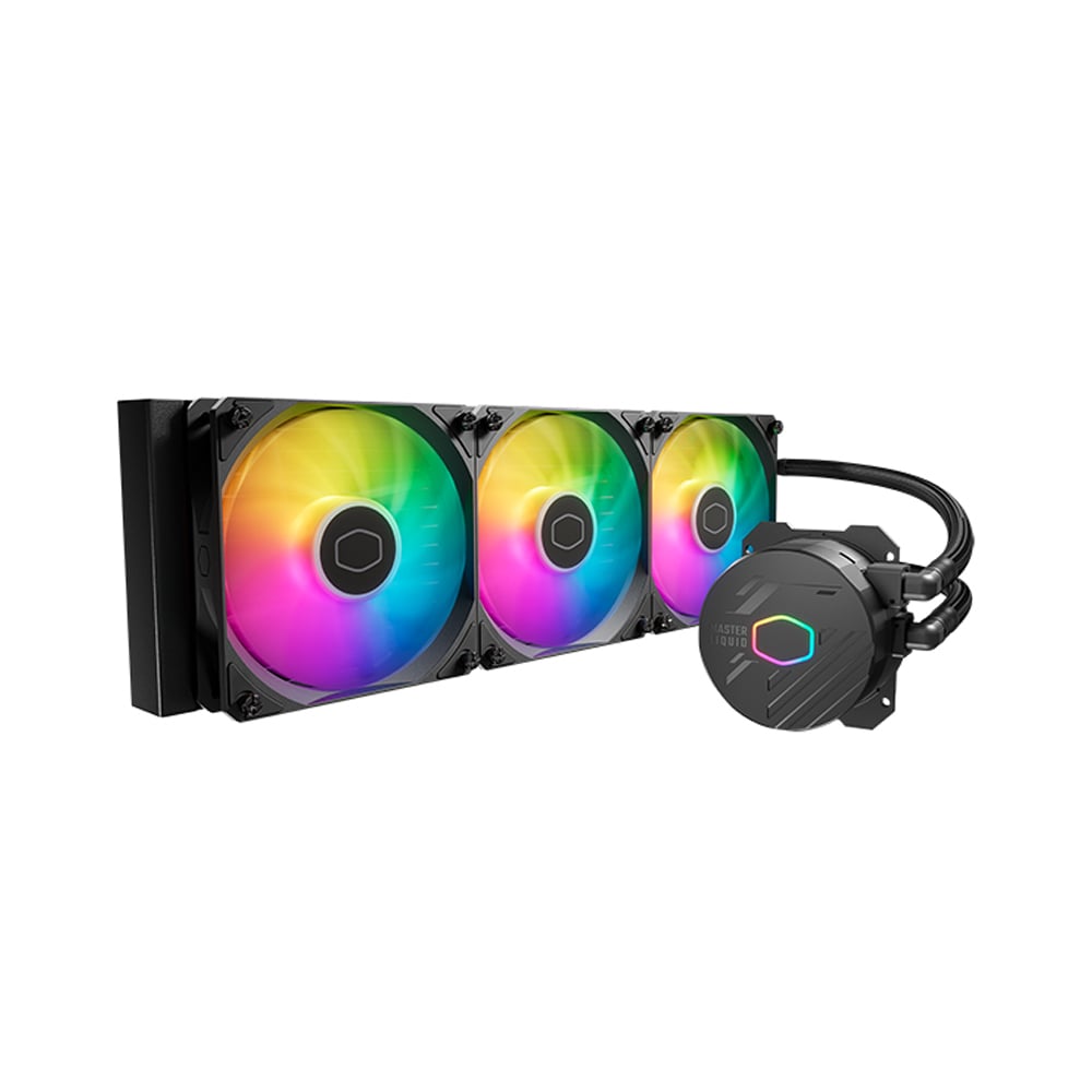 COOLER MASTER 360 CORE II - ENFRIAMIENTO LÍQUIDO PARA CPU 360MM, ALTO RENDIMIENTO Y DISEÑO BLANCO - 1