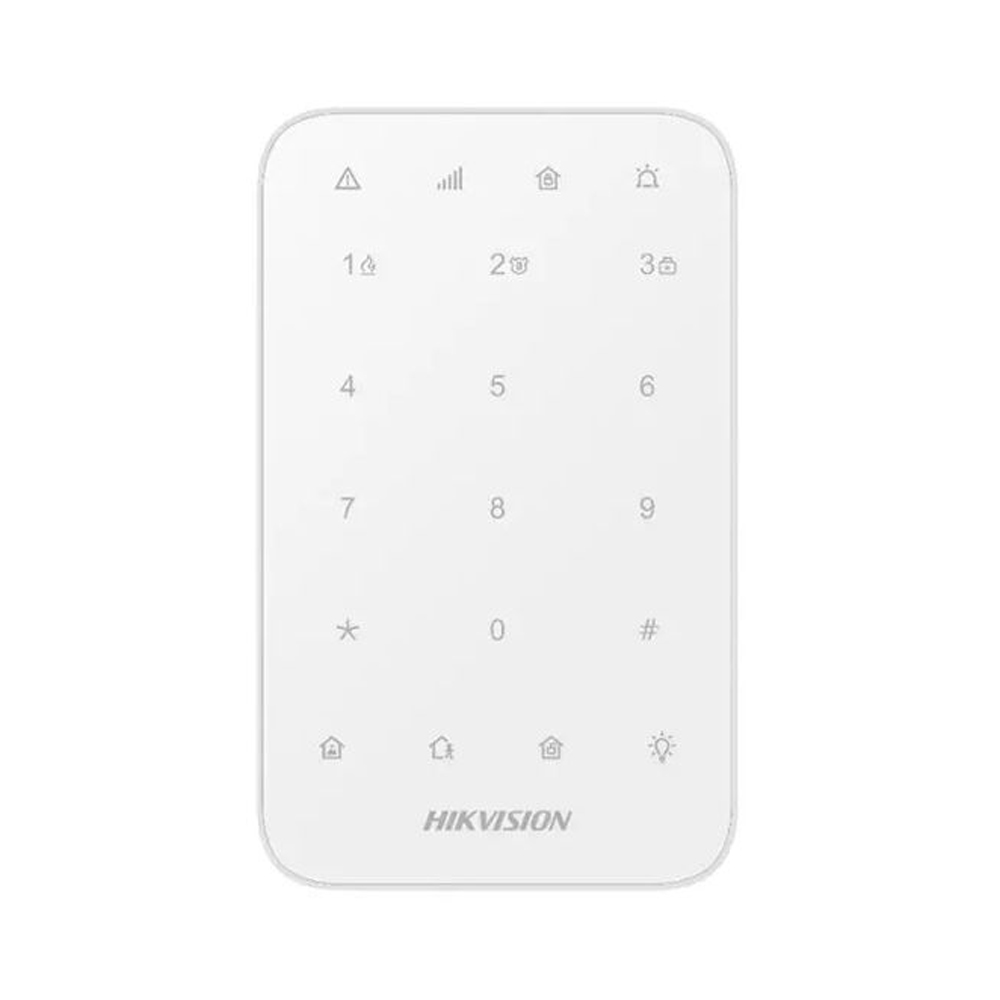 TECLADO INALÁMBRICO HIKVISION DS-PK1-E-WB PARA SISTEMAS DE SEGURIDAD - FÁCIL INSTALACIÓN Y USO - 1