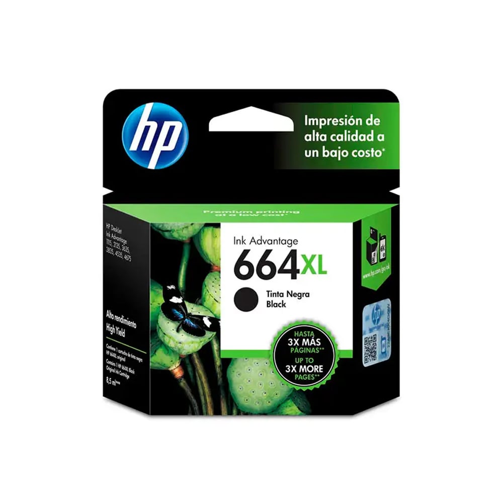 TINTA HP 664XL NEGRA - 1