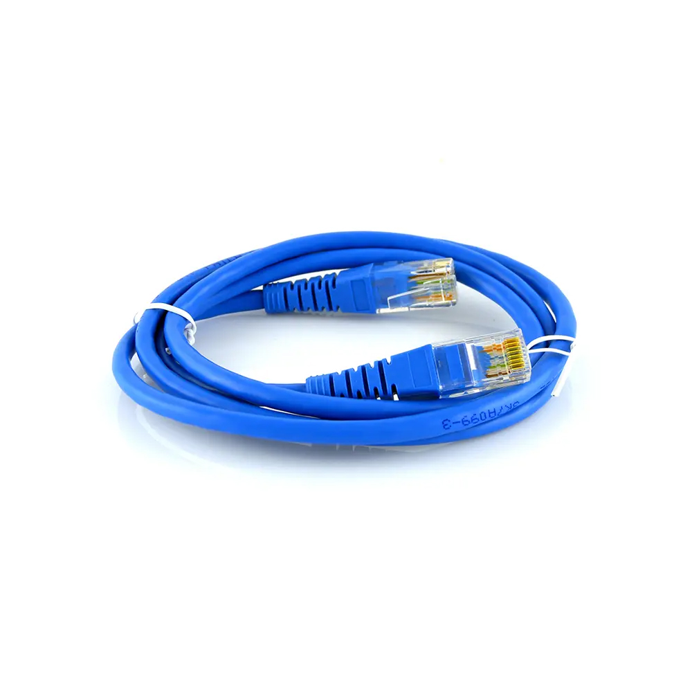 CABLE RED PATCH CORD 1MT CAT-5E DIXON VELOCIDAD AZUL - 1